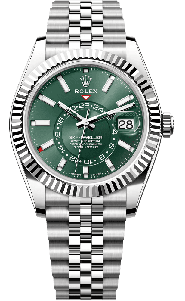 SKY-DWELLER "GREEN DIAL JUBILEE"